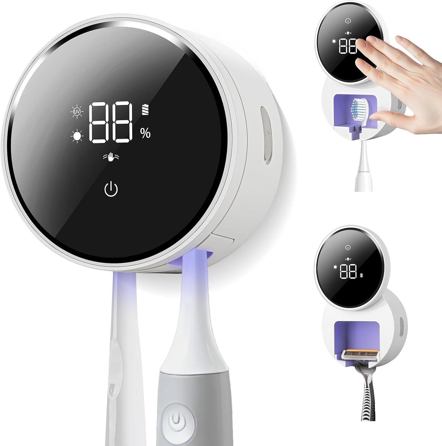 Hygiene Pod Toothbrush Cleaner/Holder