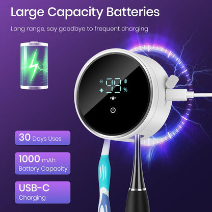 Hygiene Pod Toothbrush Cleaner/Holder